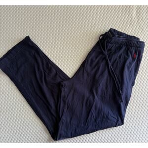Polo Ralph Lauren Lounge Pants M Navy Blue Comfy Cozy Athleisure
